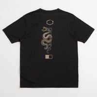RVCA Baroon Venom T-Shirt in Black thumbnail