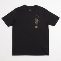 RVCA Baroon Venom T-Shirt in Black thumbnail