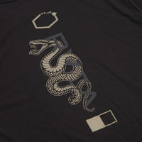 RVCA Baroon Venom T-Shirt in Black thumbnail
