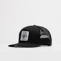 RVCA Benj Tiger Eyes Trucker Cap - Black thumbnail