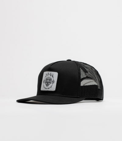 RVCA Benj Tiger Eyes Trucker Cap - Black