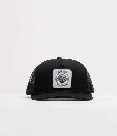 RVCA Benj Tiger Eyes Trucker Cap - Black