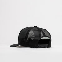 RVCA Benj Tiger Eyes Trucker Cap - Black thumbnail