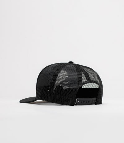 RVCA Benj Tiger Eyes Trucker Cap - Black