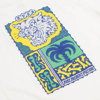 RVCA Dalas Tiger Palm T-Shirt - Antique White thumbnail