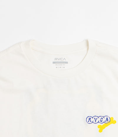 RVCA Dalas Tiger Palm T-Shirt - Antique White