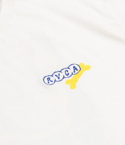 RVCA Dalas Tiger Palm T-Shirt - Antique White