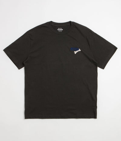 RVCA Dalas Tiger Palm T-Shirt - Pirate Black