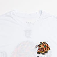RVCA Kaleb Tiger T-Shirt - White thumbnail