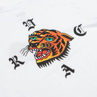 RVCA Kaleb Tiger T-Shirt - White thumbnail