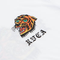 RVCA Kaleb Tiger T-Shirt - White thumbnail