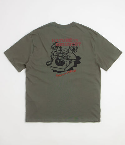 RVCA Nature Calling Pocket T-Shirt - Sage Leaf