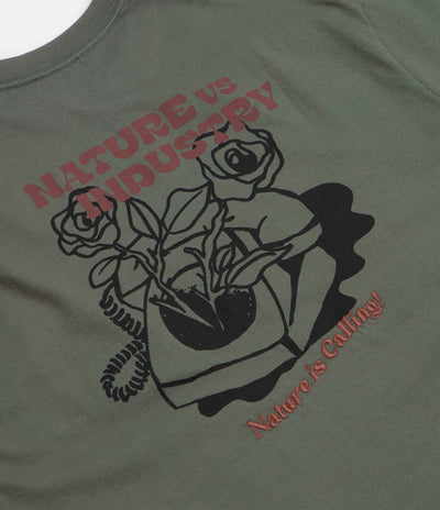 RVCA Nature Calling Pocket T-Shirt - Sage Leaf