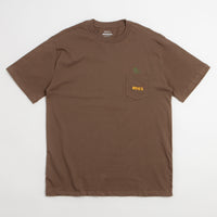 RVCA Nature Calling Pocket T-Shirt - Wood thumbnail