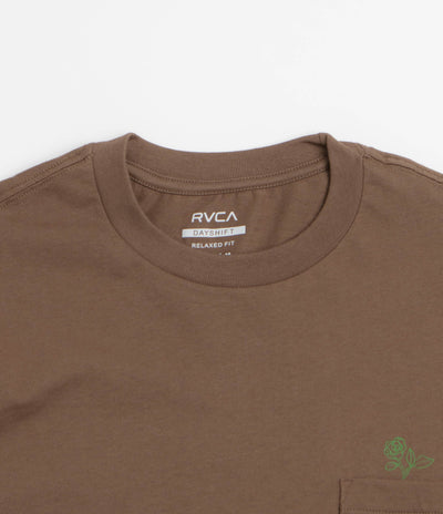 RVCA Nature Calling Pocket T-Shirt - Wood