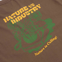 RVCA Nature Calling Pocket T-Shirt - Wood thumbnail