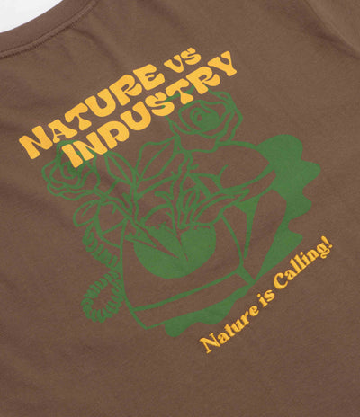RVCA Nature Calling Pocket T-Shirt - Wood