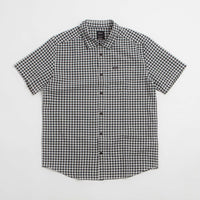 RVCA Overspray Short Sleeve Shirt - Black / White thumbnail