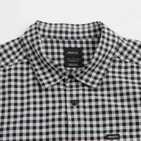 RVCA Overspray Short Sleeve Shirt - Black / White thumbnail