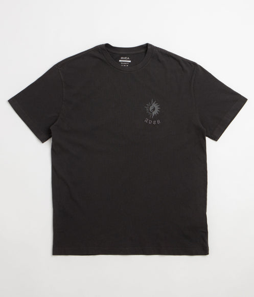 RVCA Stable T-Shirt - Washed Black