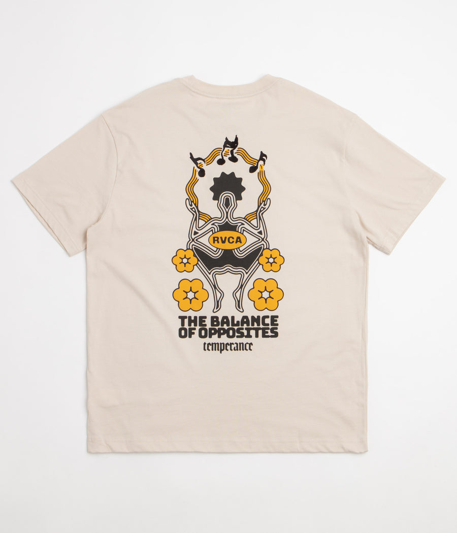 RVCA The Temperance T-Shirt in Ceramic