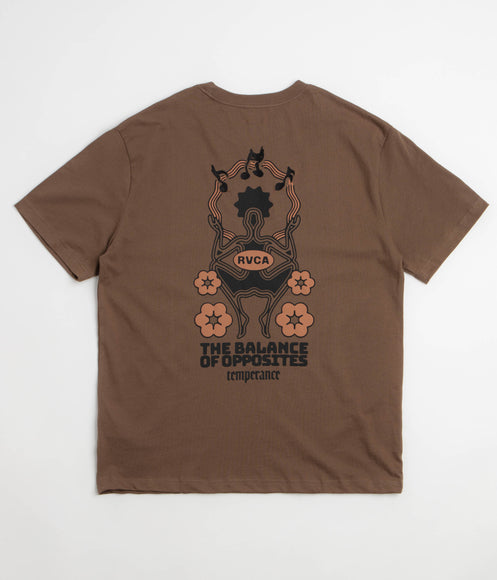 RVCA The Temperance T-Shirt - Wood