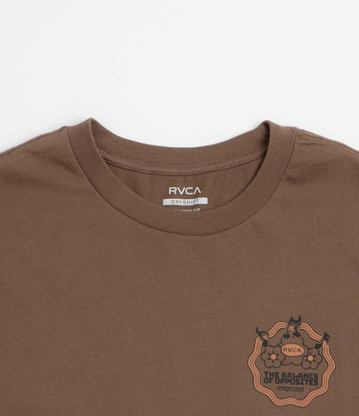 RVCA The Temperance T-Shirt - Wood