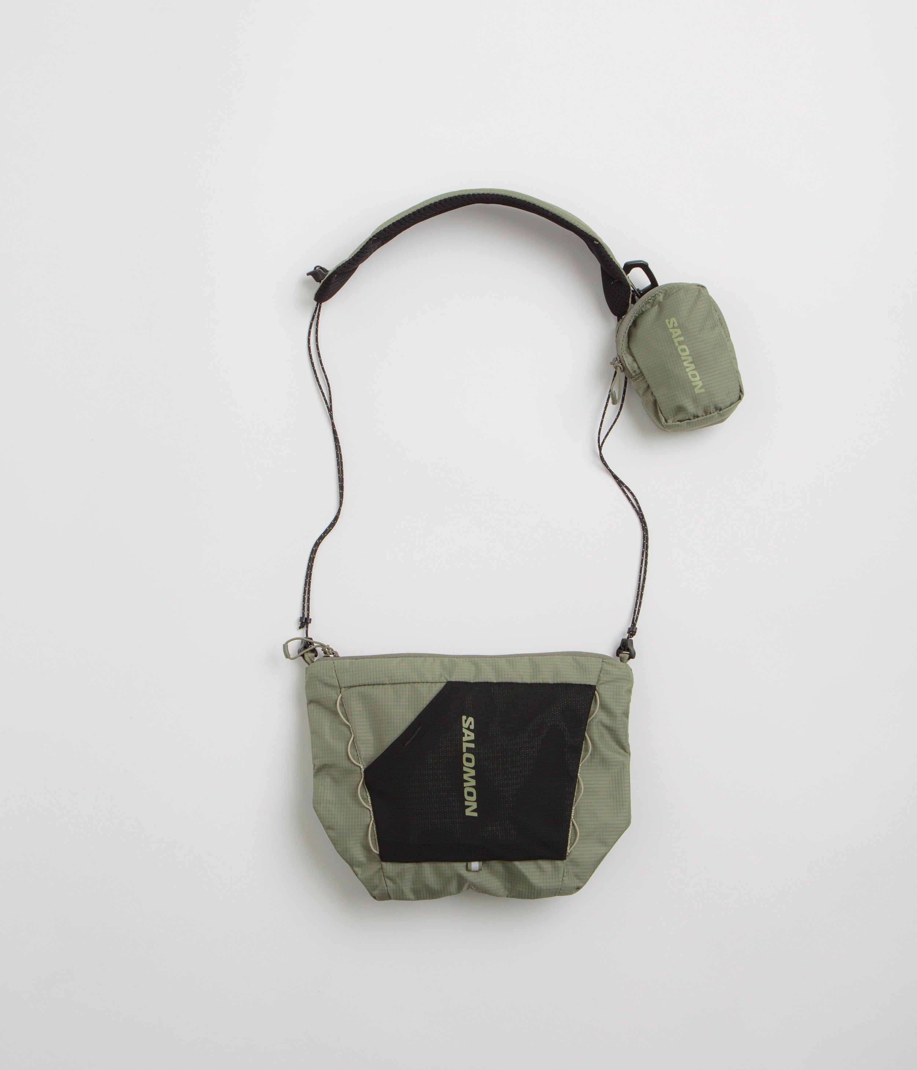 Salomon ACS 2 Revised Pouch in Deep Lichen Green and Black