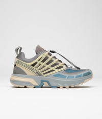 Salomon ACS Pro Shoes in Pewter and Monument / Aegean Blue