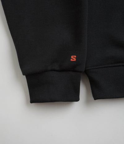 Salomon Bow Graphic Hoodie in Deep Black