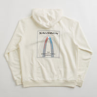 Salomon Bow Graphic Hoodie in Vanilla Ice thumbnail