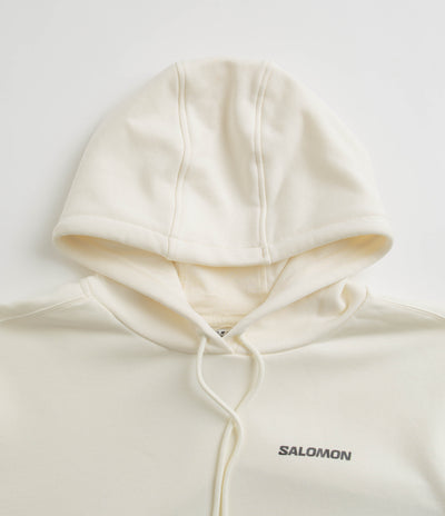 Salomon Bow Graphic Hoodie in Vanilla Ice