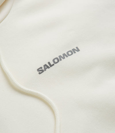 Salomon Bow Graphic Hoodie in Vanilla Ice