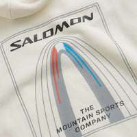 Salomon Bow Graphic Hoodie in Vanilla Ice thumbnail