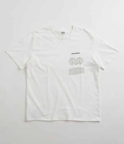 Salomon Globe Graphic T-Shirt in White