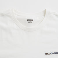 Salomon Globe Graphic T-Shirt in White thumbnail