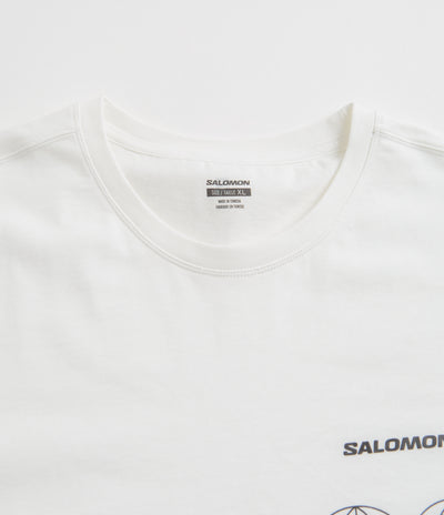 Salomon Globe Graphic T-Shirt in White