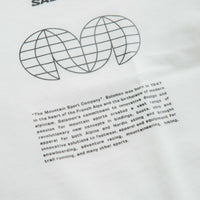 Salomon Globe Graphic T-Shirt in White thumbnail
