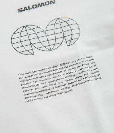 Salomon Globe Graphic T-Shirt in White
