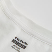 Salomon Globe Graphic T-Shirt in White thumbnail