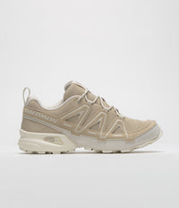 Salomon Speedcross 3 Expanse LTR Shoes in Oxford Tan and Rainy Day / Vanilla Ice