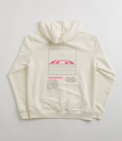 Salomon Window Graphic Hoodie - Vanilla Ice