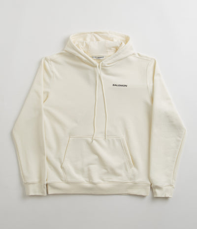 Salomon Window Graphic Hoodie in Vanilla Ice
