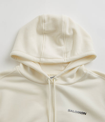 Salomon Window Graphic Hoodie in Vanilla Ice