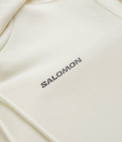 Salomon Window Graphic Hoodie in Vanilla Ice