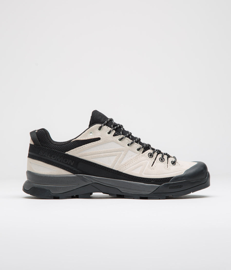 Salomon X-ALP LTR Shoes in Black and Vanilla Ice / Rainy Day
