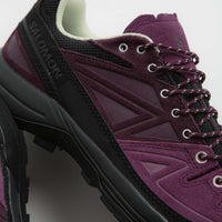 Salomon X-ALP LTR Shoes in Winter Bloom and Plum Perfect / Lime Cream thumbnail