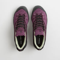Salomon X-ALP LTR Shoes in Winter Bloom and Plum Perfect / Lime Cream thumbnail