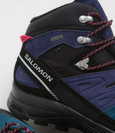 Salomon X-ALP Mid LTR GTX Shoes - Astral Aura / Poseidon / Rouge Red