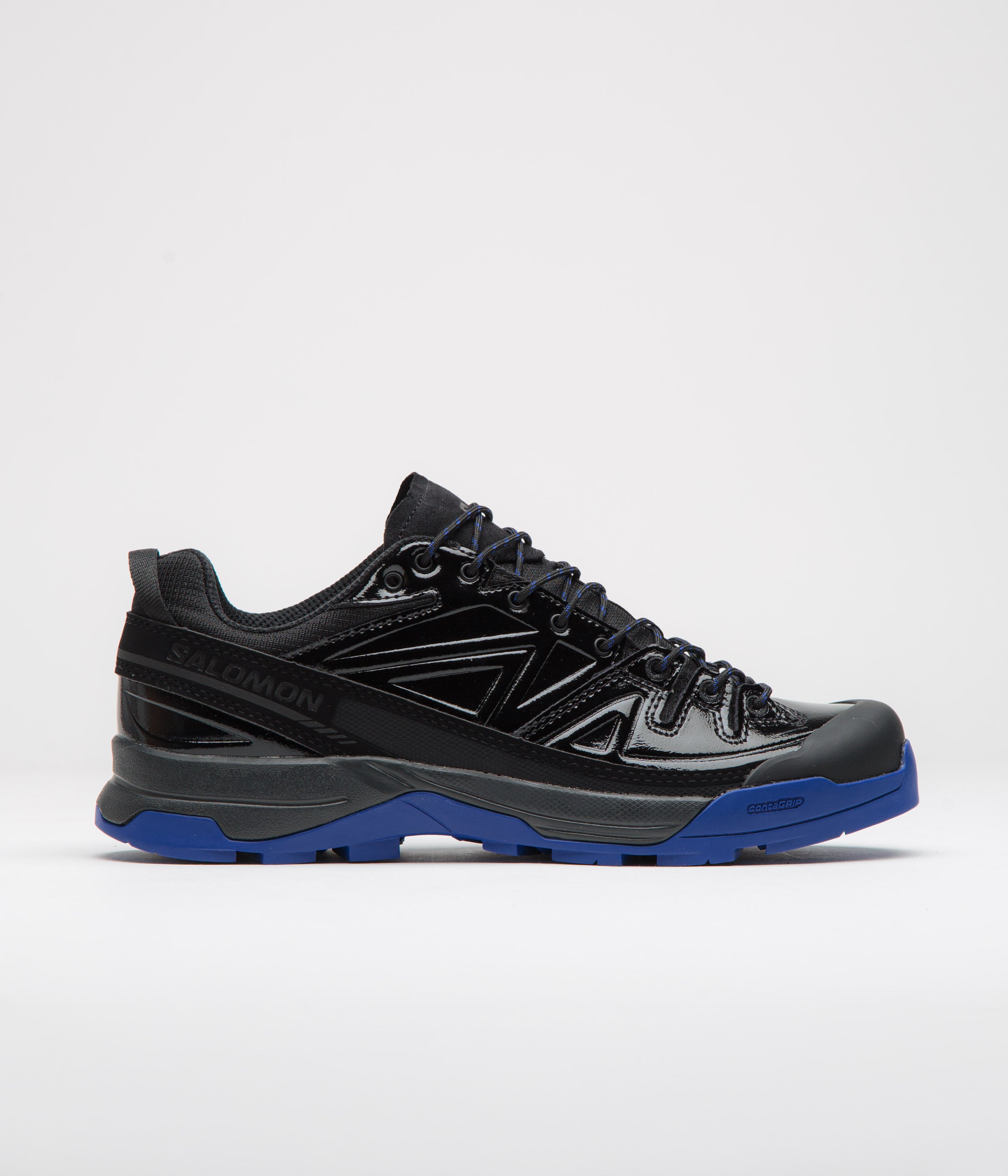Salomon X-ALP Recon Shoes in Black and Black / Bluing
